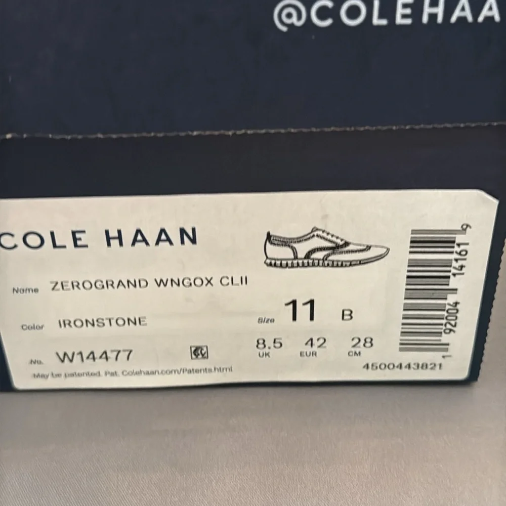 Cole Haan women’s size 11 Gray‎ Suede Oxford Shoes
